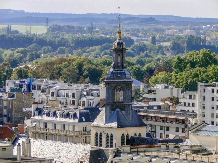 Appartement Bulle, Vue Cathedrale Incroyable à Reims Extérieur photo